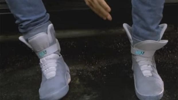 self tying shoes