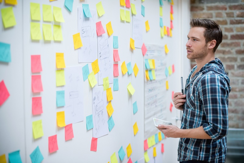 Old paper-based scheduling process