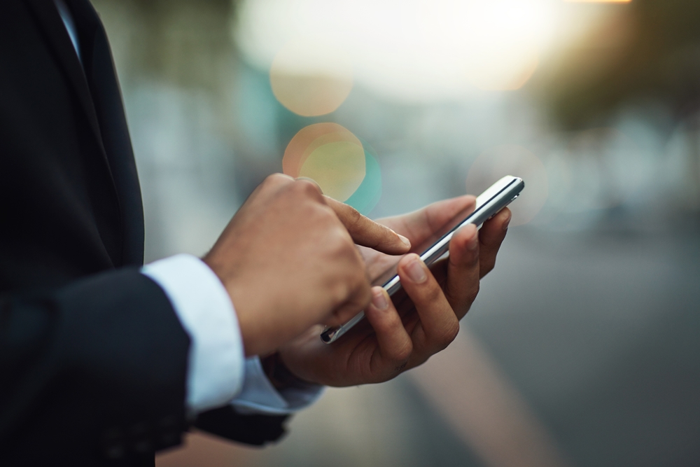 Mobile working and productivity with mobile device