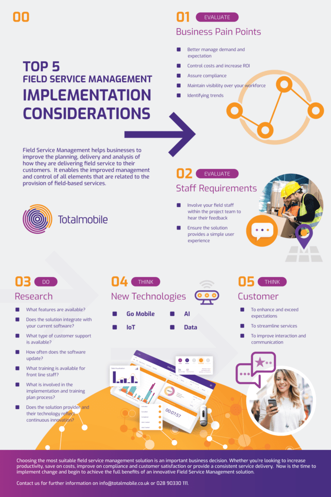 5 Top Tips to Consider when implementing Field Service Management ...