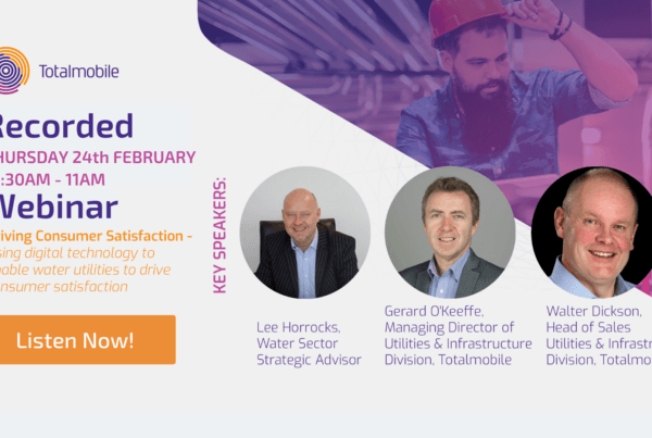 Webinar – Driving Consumer Satisfaction in the Water Sector