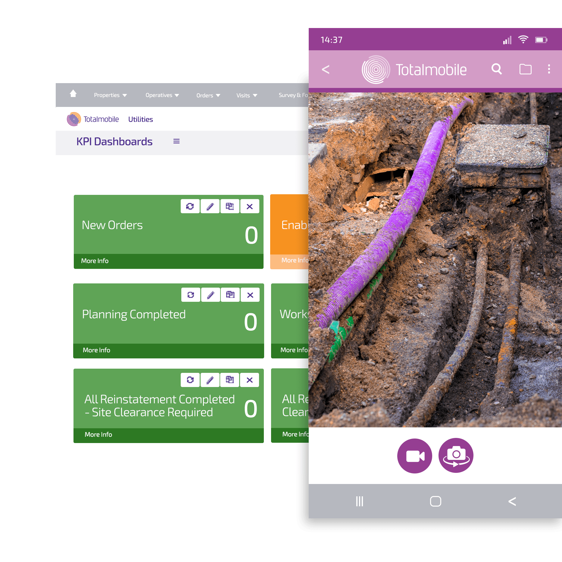 Utility works management