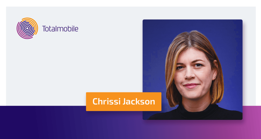 Chrissi Jackson revealed as Totalmobile's Chief Product Officer in new update on company website.