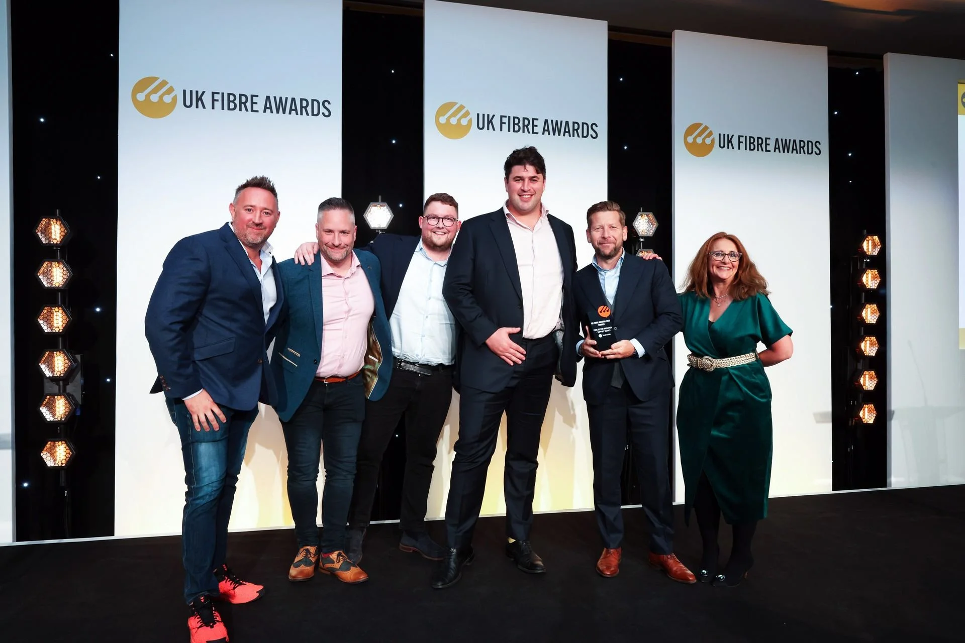 Totalmobile win Support Service Innovation at the UK Fibre Awards 2025