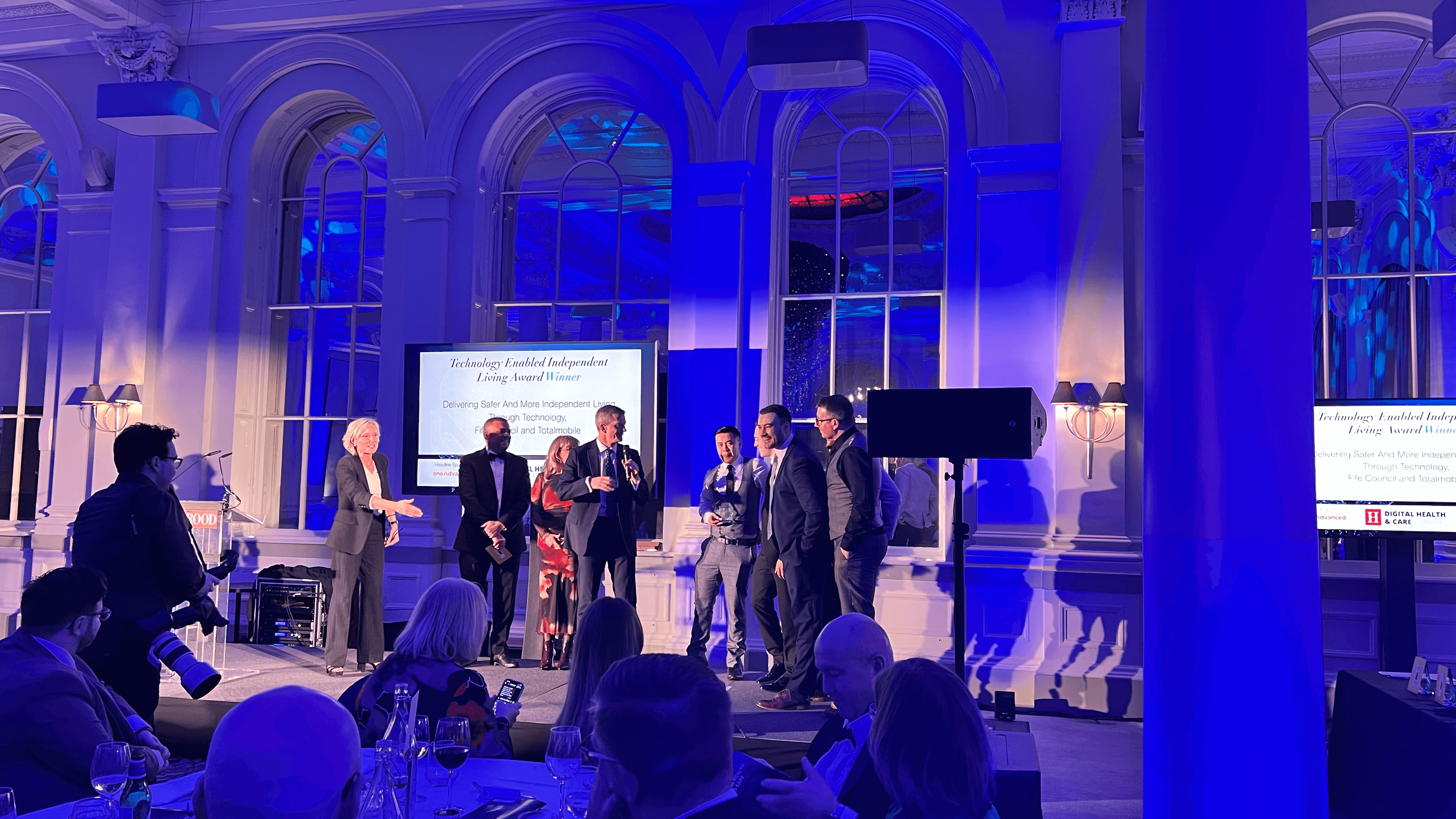 Totalmobile and Fife Council Secure Double Award Win for Digital Care Innovation