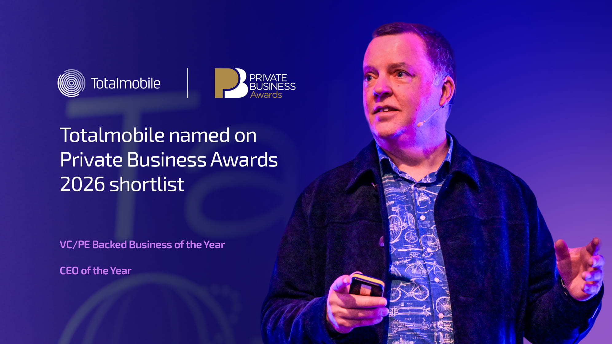 Totalmobile named on Private Business Awards 2026 shortlist