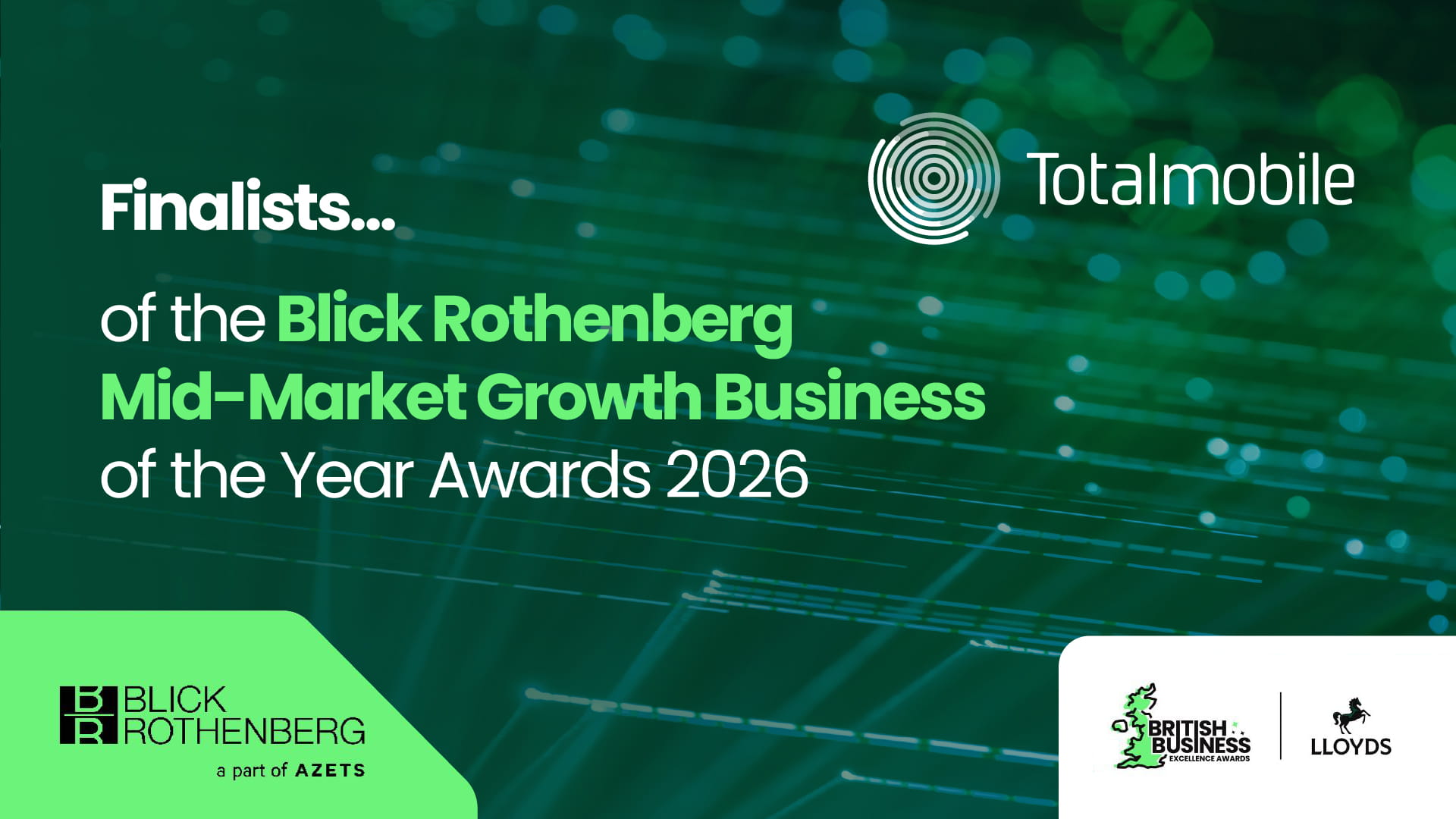 Totalmobile named finalist in the Lloyds British Business Excellence Awards 2026