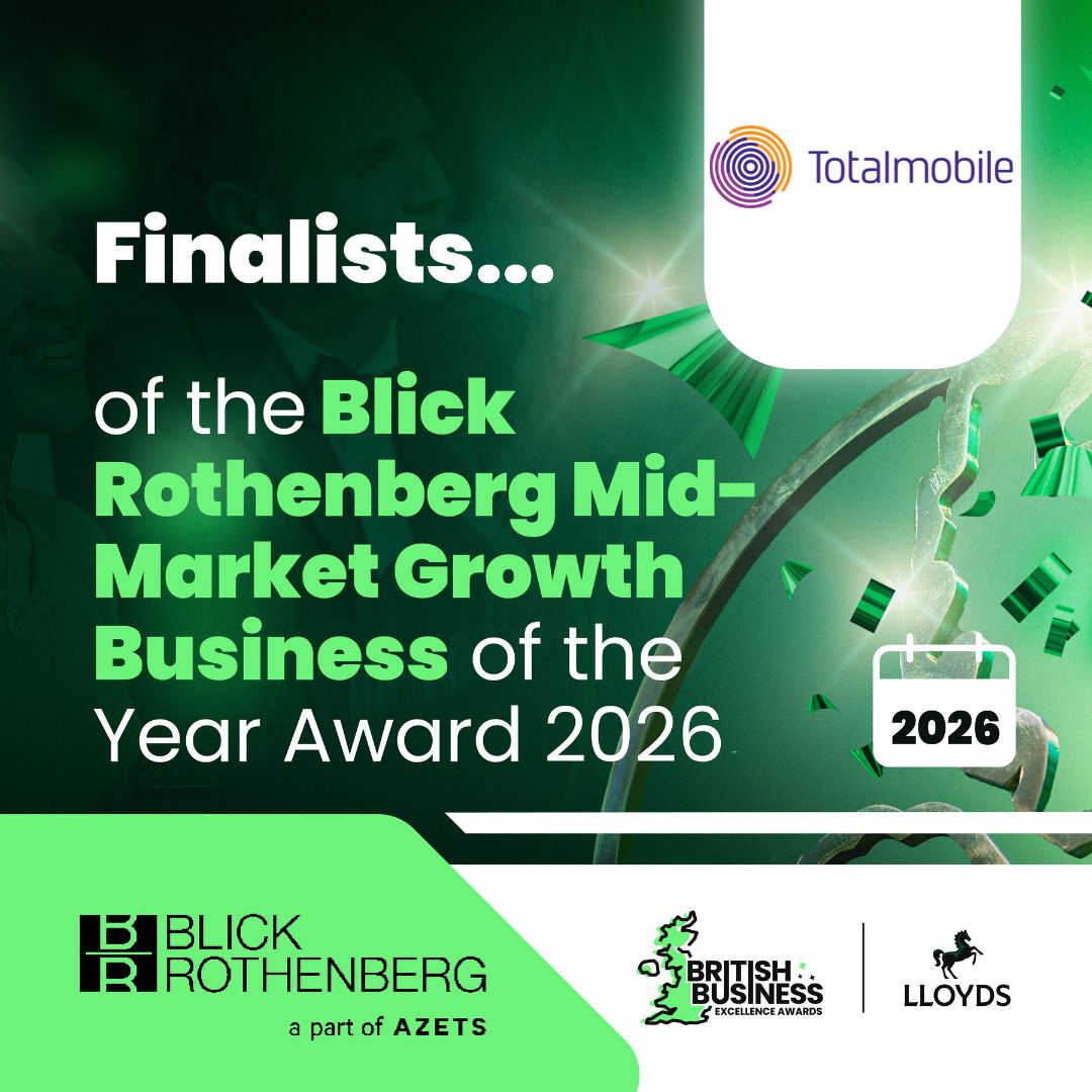 Totalmobile-The Blick Rothenberg Mid-Market Growth Business of the Year at the Lloyds British Business Excellence Awards 2026